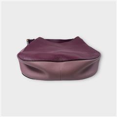 Burberry Plum/Dusty Rose Soft Grain Leather Elmstone Hobo